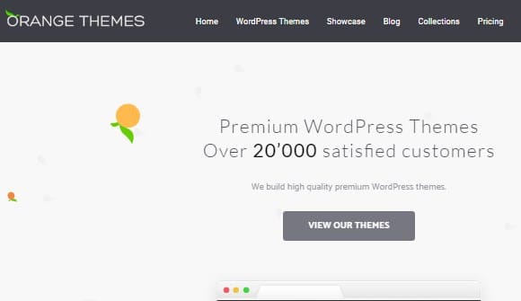 orange themes top wordpress themes provider