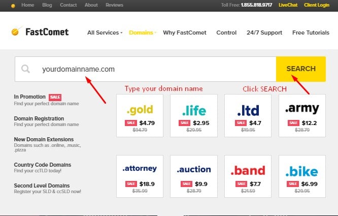buying domains on How to start a blog on WordPress