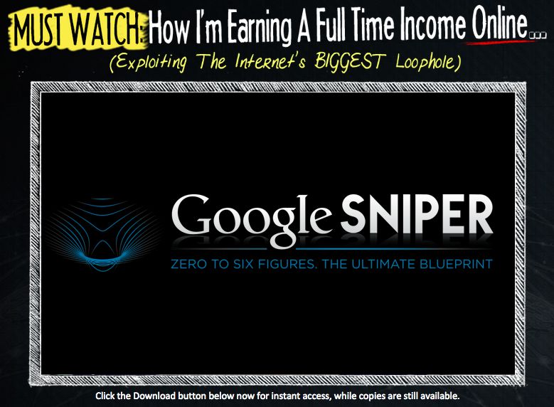 Google sniper review buy now