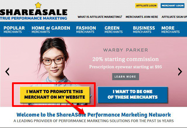 shareasale referral program