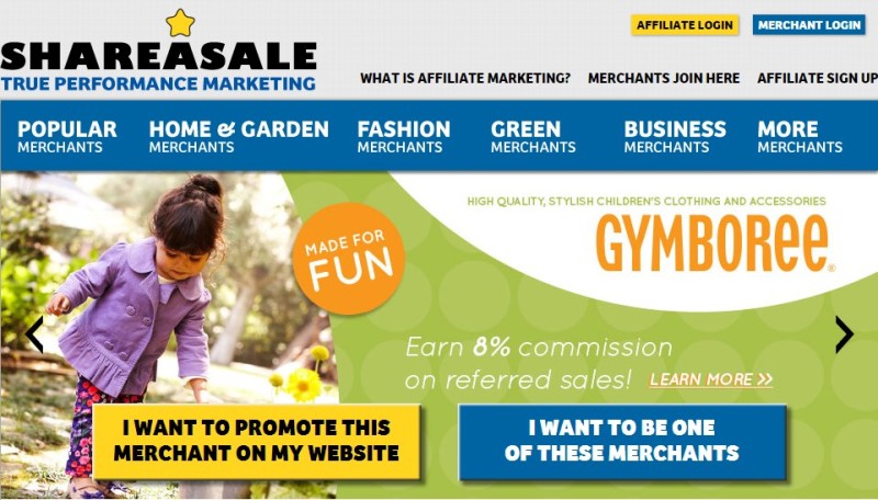 ShareSale is Top Affiliate Marketing Programs