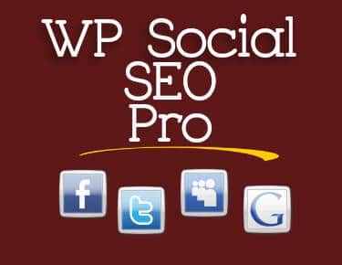 best wordpress SEO plugin - wp social seo pro