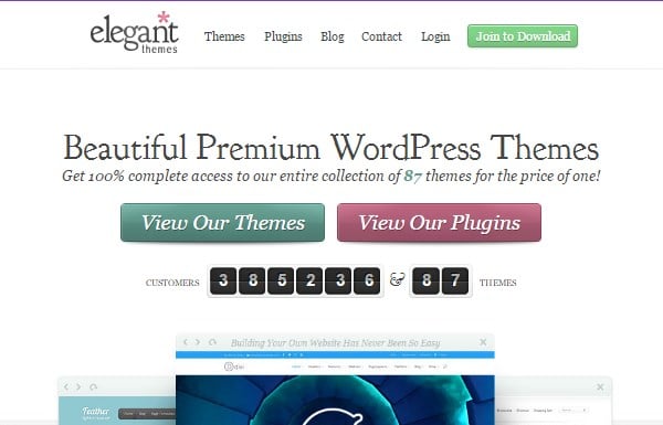 Black friday Elegant themes