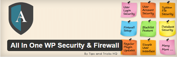 all in one wp - Top security plugin for Wordpress