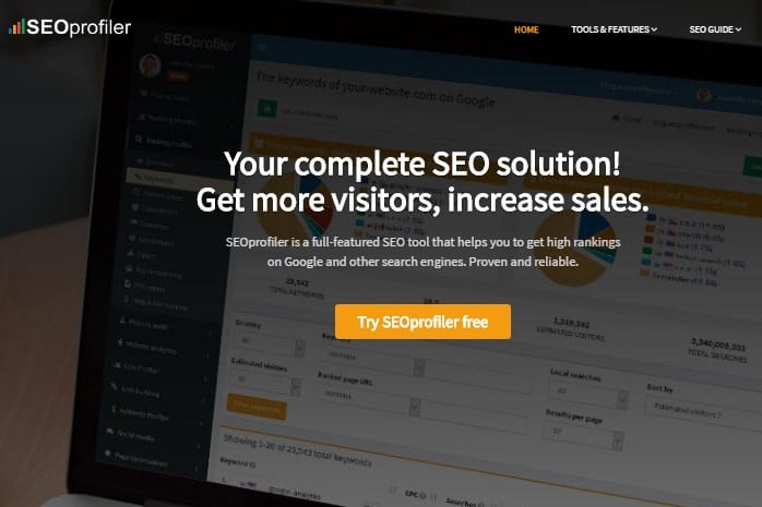 Complete SEO Solution SEOProfiler