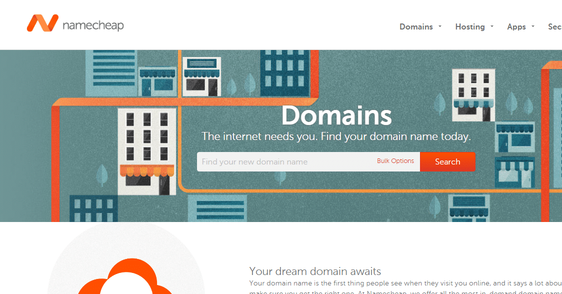 Namecheap is the best domain registrar for Small Business.