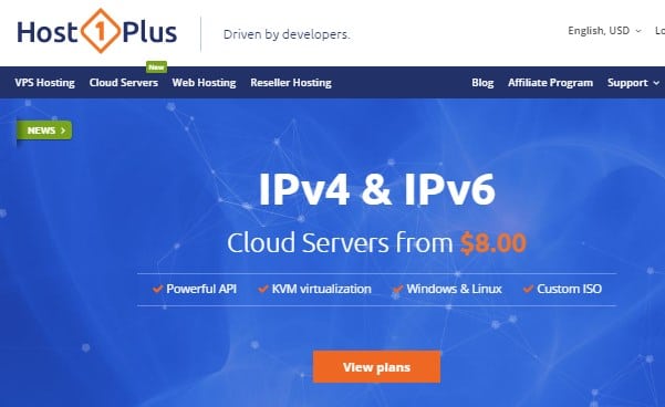 Host1plus company review