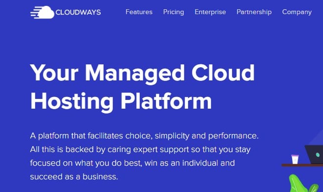 Cloudways for best wordpress hosting for high traffic