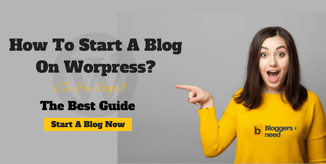 How to start a blog on wordpress