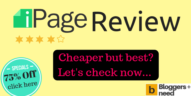 Ipage hosting Review Best Cheapest Hosting Ever