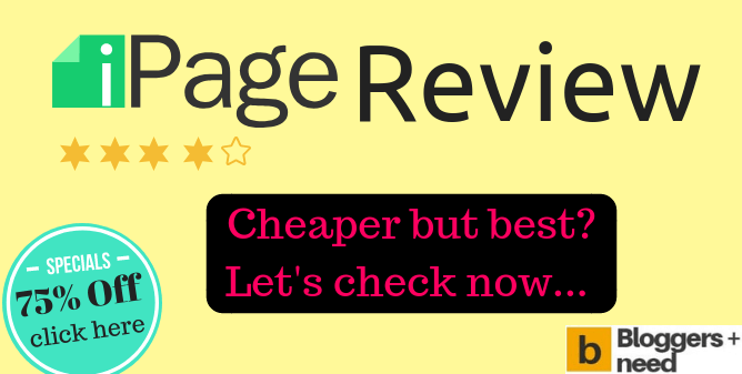 Ipage hosting review - actual pros and cons (complaints)