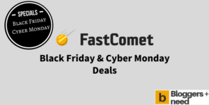 FastComet Black Friday and Cyber Monday Sale for 2017