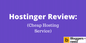 Hostinger Review to explain Hostinger service