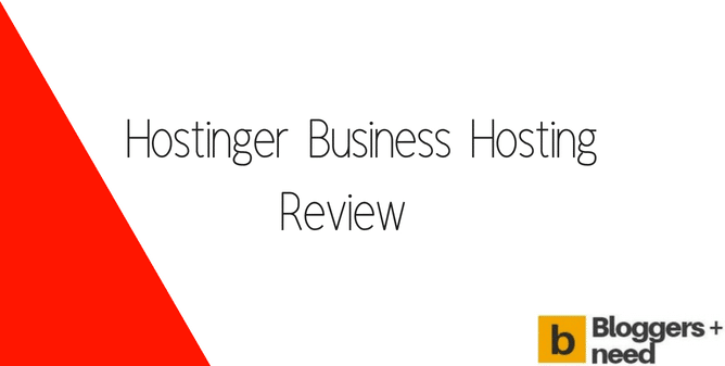 Hostinger business hosting review