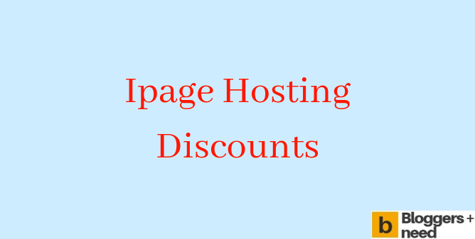 List of special ipage coupon codes to buy all types of web hosting for your blogs.