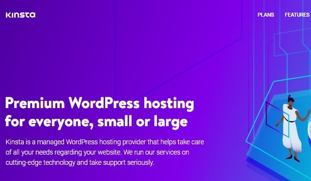 Kinsta black friday web hosting deal