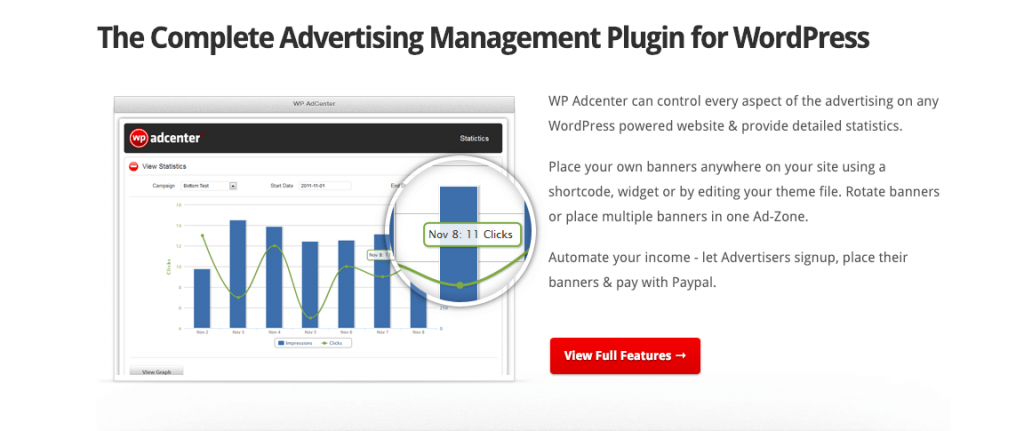 Wp ad center premium wordpress plugins