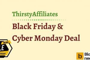 ThirstyAffiliates Black Friday Cyber Monday Deal: So Cheap!