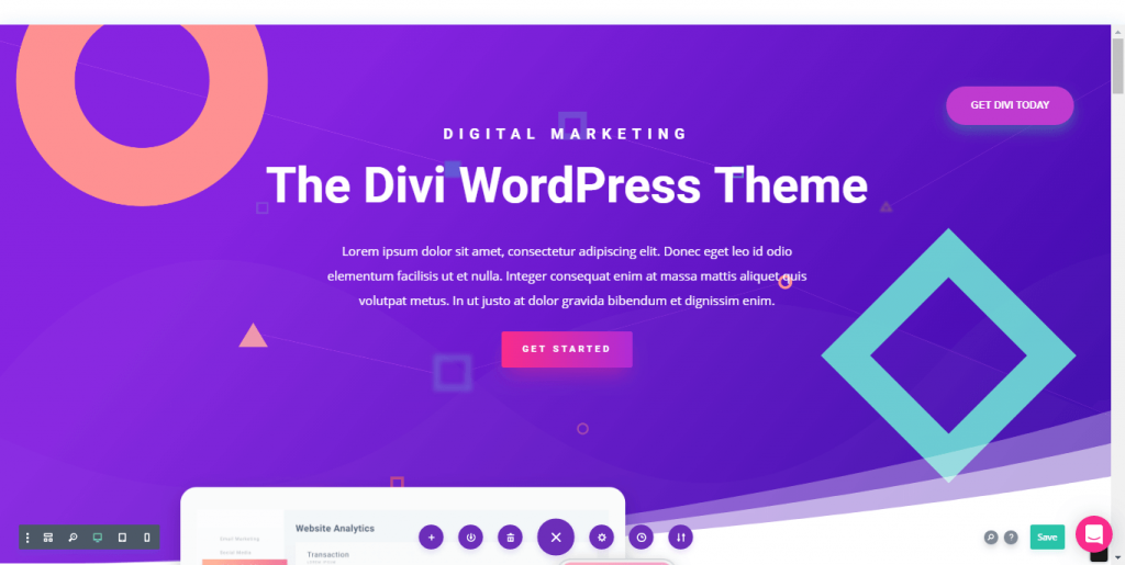 Best WordPress Themes for Blogs is Divi theme