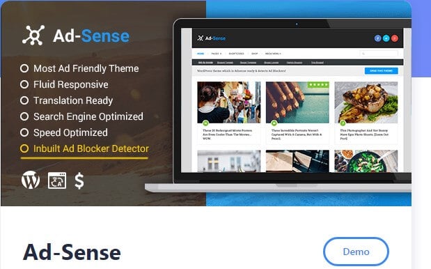 Ad-sense theme for wordpress blogs