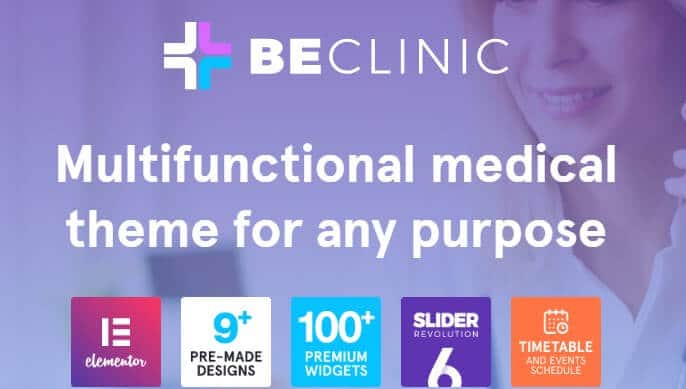 Beclinic wordpress theme