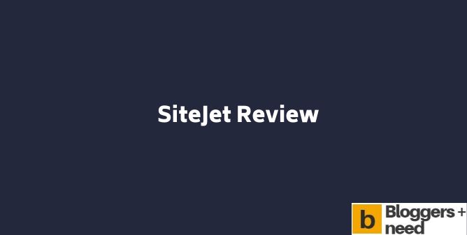 Sitejet review
