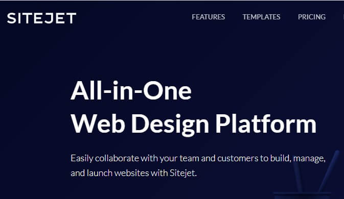 Sitejet website builder