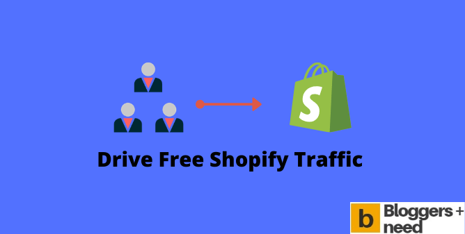 how to get shopify traffic to shopify store