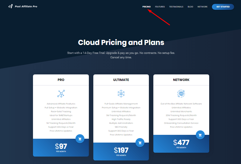 Post affiliate pro pricing