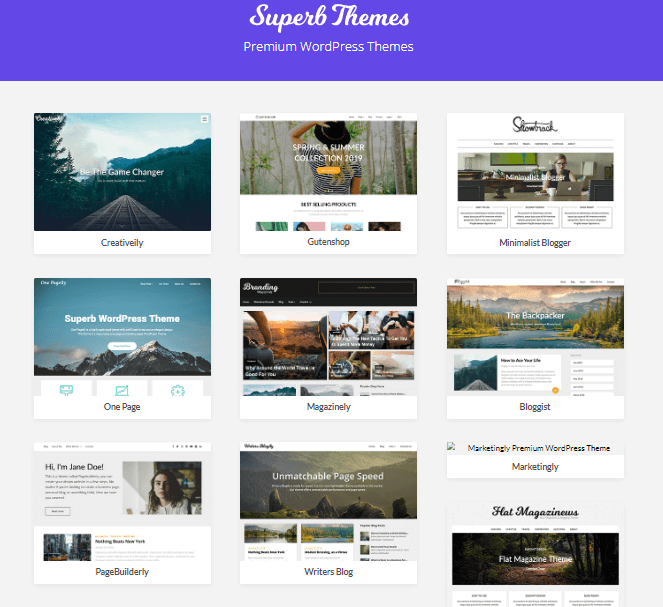 Premium superbthemes