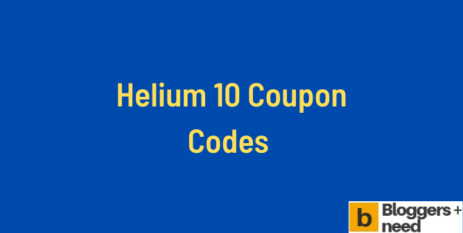 Helium 10 coupon code 2025