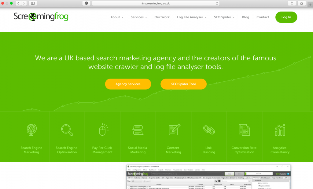 Best seo tool for website audit is screaming frog