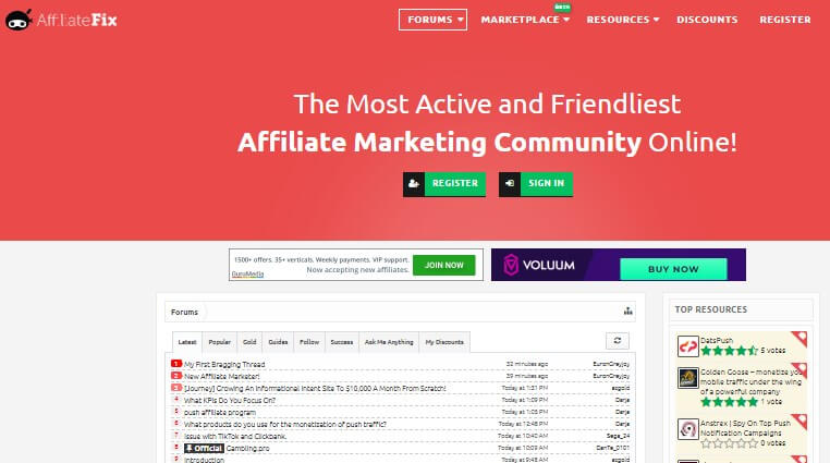 Affiliatefix forum