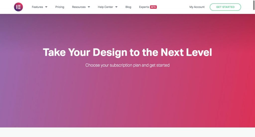 Elementor landing page builder wordpress plugin