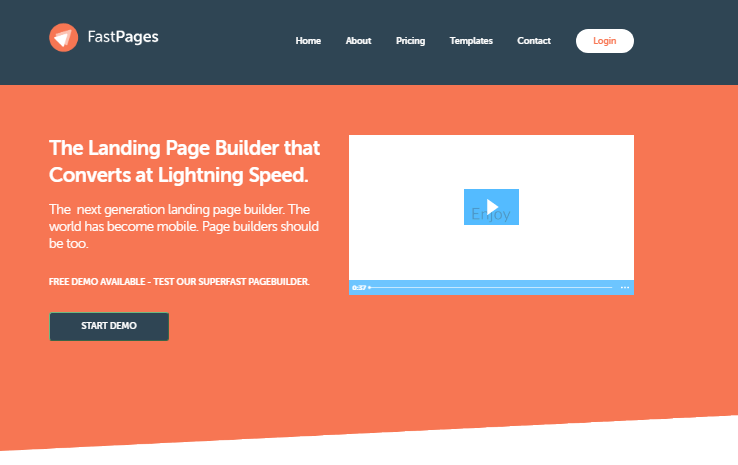 Fastpages fastest landing page creator