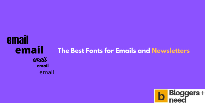 the best fonts for email marketing