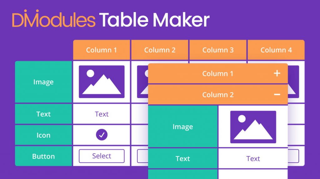 D-modules table maker