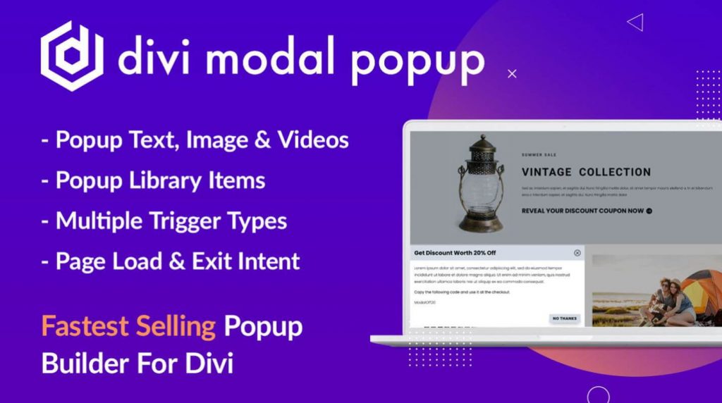 divi modal popup