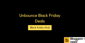Unbounce Black Friday Discount