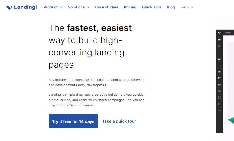 Landingi alternative for clickfunnels