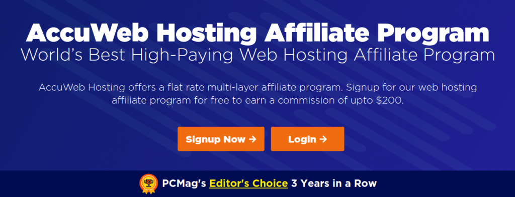Web hosting affiliate program