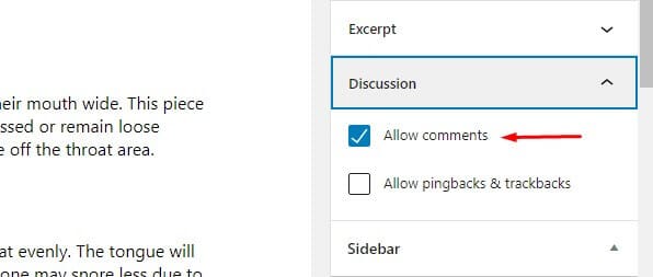 Disable Comments on Individual WordPress Posts