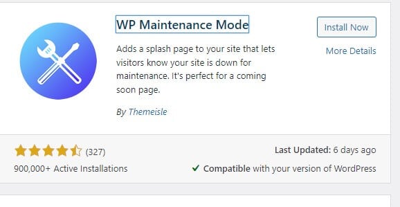 Wp maintanance mode plugin