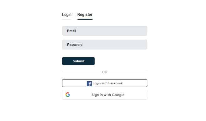 Registering account on adtargteting. Io