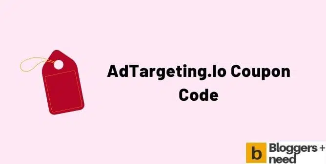 Adtargeting. Io coupon code discount banner