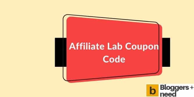 Affiliate lab discount coupon code