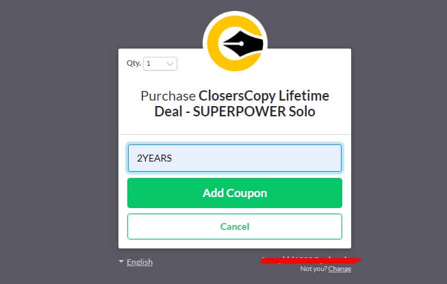 closerscopy add lifetime deal coupon