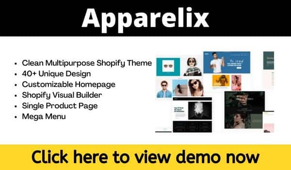 Apparelix Shopify ecommerce theme