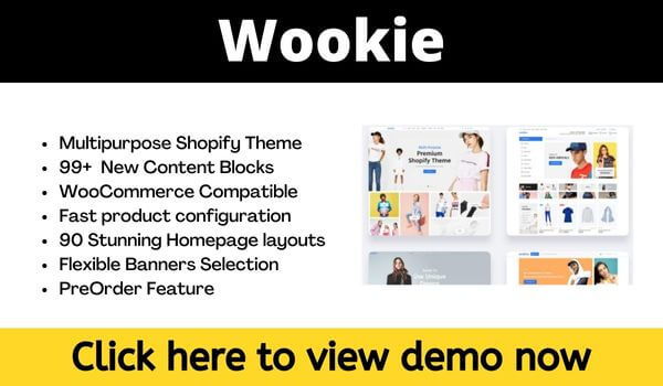 Wookie Shopify themes