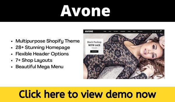 Avone shopify themes